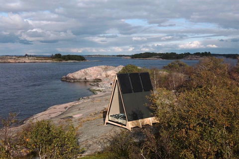 Bärsskär offers visitors a truly primitive luxury experience. The Nolla Cabin concept aims to achieve zero-emission tourism and to enable hiking even in sensitive natural sites. (Photo: Business Wire)