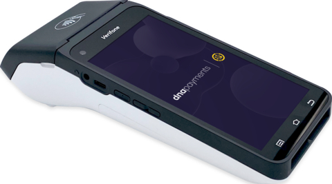 Verifone Trinity (T650P) portable Android-based POS terminal (Photo: Business Wire)
