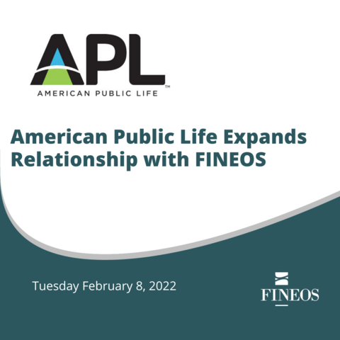 original American Public Life Expands Relationship with FINEOS (Graphic: Business Wire)