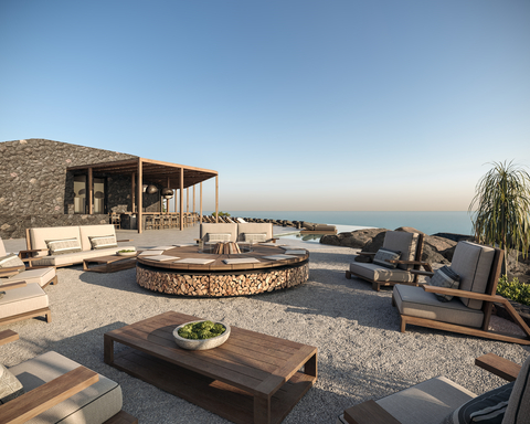 Magma Resort Santorini will join The Unbound Collection by Hyatt portfolio (Photo: Business Wire)