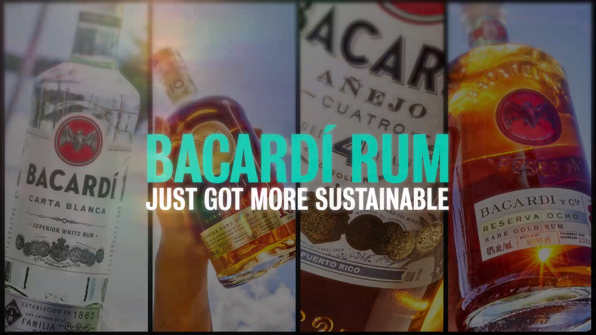 thumbnail BACARDÍ® RUM CUTS GREENHOUSE GAS EMISSIONS BY 50%