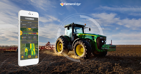 Users of John Deere Operations Center™ can integrate their data with FarmCommand platform from Farmers Edge (Photo: Business Wire)