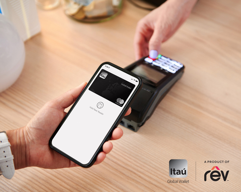 The Itaú Global Wallet features mobile wallet "tap and go" features for added convenience. (Photo: Business Wire)