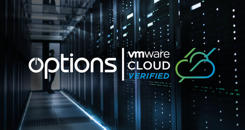 original Options Technology, the leading Capital Markets services provider, backed by Abry Partners, today announced that the firm has been awarded VMware Cloud Verified status in London’s LD4 data center. (Graphic: Business Wire)