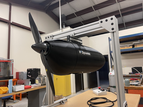 H3 Dynamics has successfully completed the world’s first fully functional hydrogen-electric propulsion aircraft nacelle, the core enabling power solution for hydrogen aircraft designs of the future. (Photo: Business Wire)
