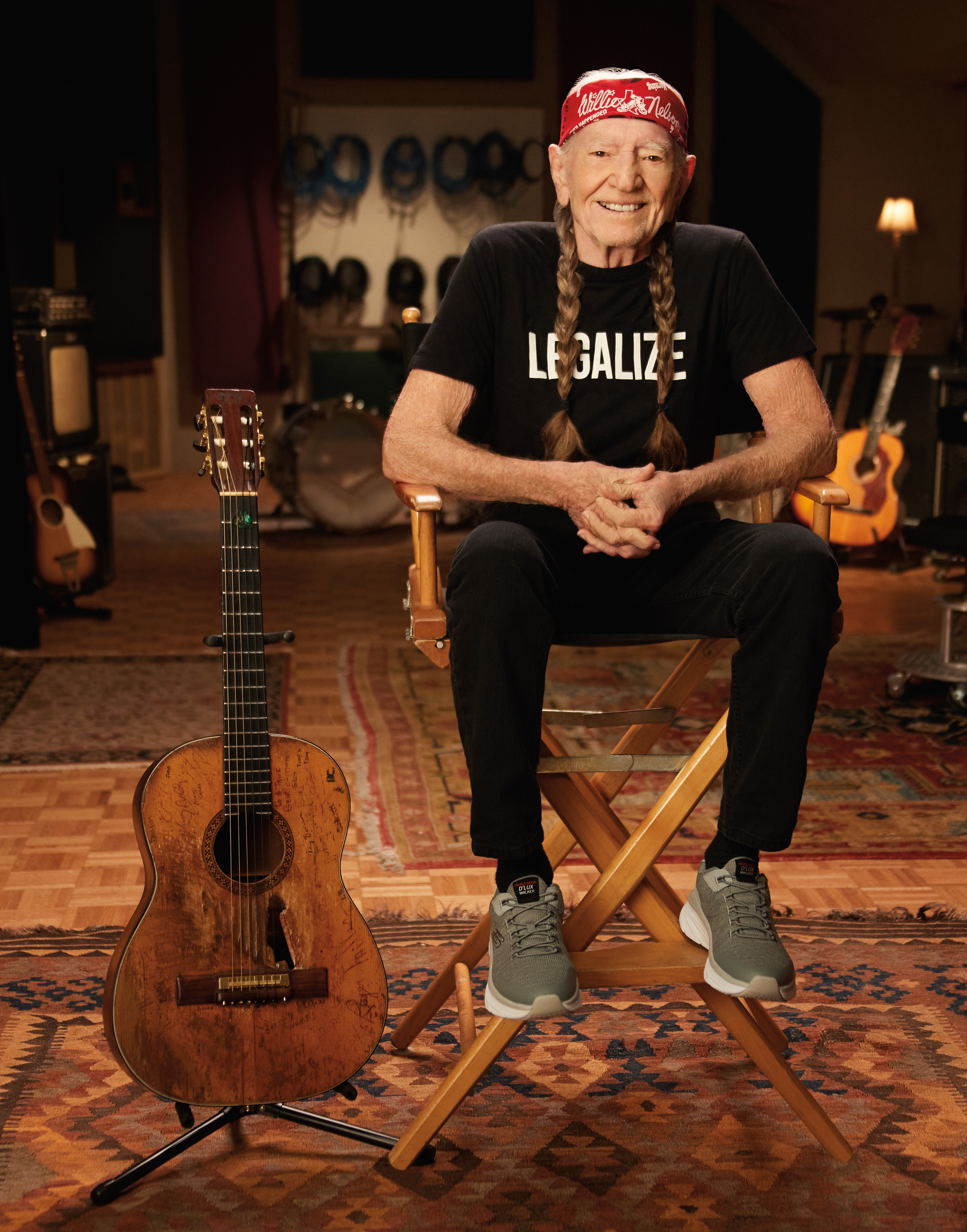 Willie Nelson on the Road Legalize Campaign With Skechers at the Super | Business Wire