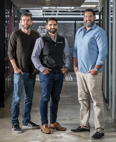 Taxfyle co-founders William Sahatdjian, Richard Lavina, Michael Mouriz (Photo: Business Wire)