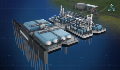 Twenty20 Energy’s proprietary “Power Island” Floating Storage Regasification & Power (FSRP) solution will provide near- and long-term energy and electrification to Papua New Guinea, and can be applied to archipelago and coastal communities around the world. (Photo: Business Wire)
