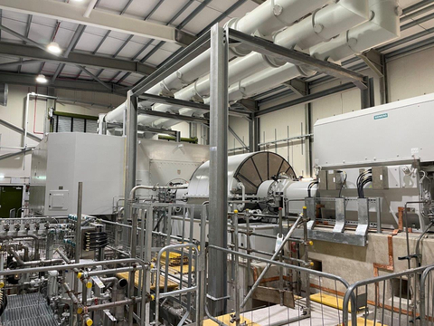 Photo of the Rassau Synchronous Condenser (Photo: Business Wire)