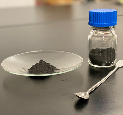 99.9% pure graphite recovered from spent Li-ion batteries. (Photo: Business Wire)