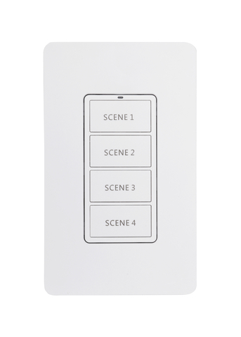 The WWD2-4 is a battery-powered, wireless decorator-style scene switch with 4 buttons that provides lighting control on the Daintree Networked platform. (Photo: Business Wire)