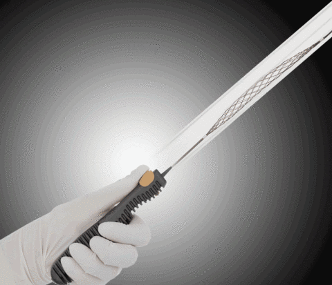 original Comaneci is the first device that allows physicians to monitor vessel expansion, apply incremental adjustments, and enhance treatment with combination therapeutics. With this unprecedented control, the FDA designated Comaneci as a breakthrough device–offering advantages over existing technology to improve safety and efficacy in cerebral vasospasm. (Photo: Business Wire)