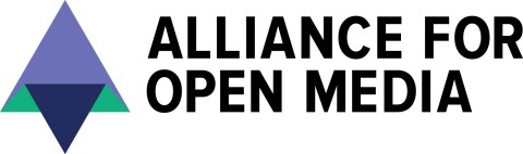 The Alliance for Open Media Logo