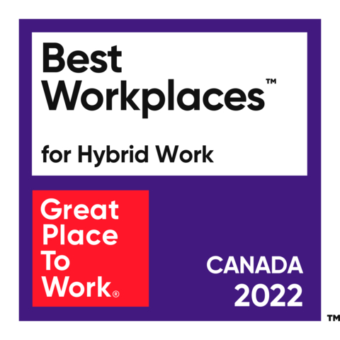 Alida Recognized on the 2022 List of Best Workplaces™ for Hybrid Work in Canada (Graphic: Business Wire)