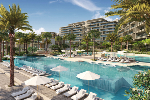 Covering an area of 1.2million sq. ft., the Six Senses Residences The Palm, Dubai will have a total of four buildings with a hotel, residential units as well as nine beach villas featuring private access to all the hotel's facilities and services. (Photo – AETOSWire)