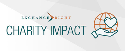 original ExchangeRight Surpasses $64 Million in Lifetime Charitable Donations, Giving Over $23 Million in 2021 (Graphic: Business Wire)
