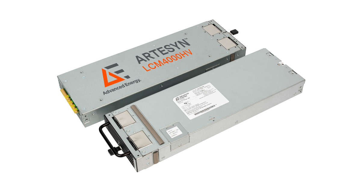 Advanced Energy’s Configurable, Hot Swappable Power Supplies Simplify