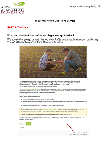 thumbnail AAF 2022 Grant FAQ