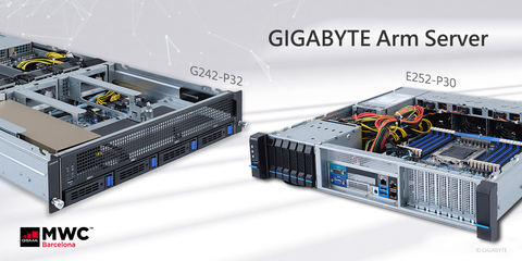 GIGABYTE、バルセロナで再び開催されるMWCにてサーバーおよび組み込みシステムで接続技術の新しいあり方を提示