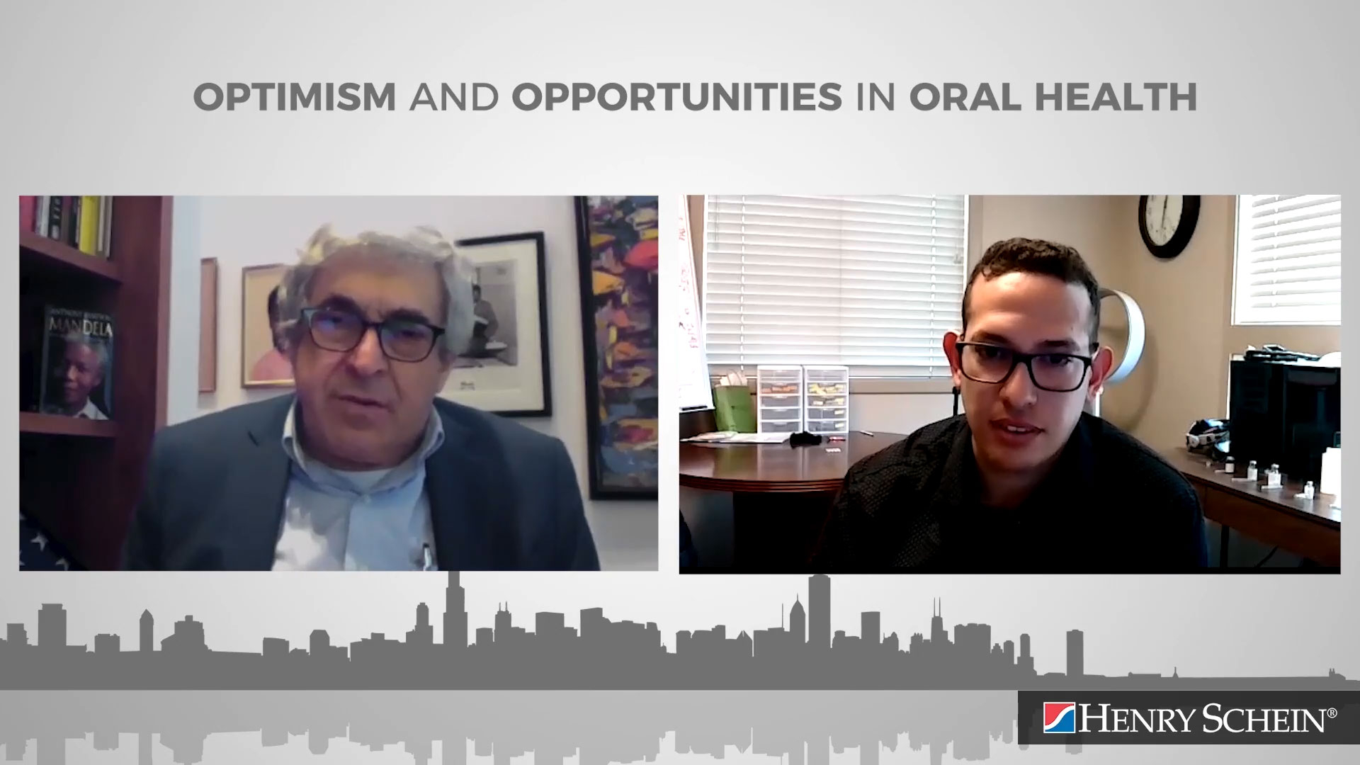 Henry Schein's Optimism and Opportunities in Oral Health virtual program brings together the current and past presidents of the American Student Dental Association (ASDA) with the leadership of Henry Schein to share perspectives on the present and future of the dental profession.