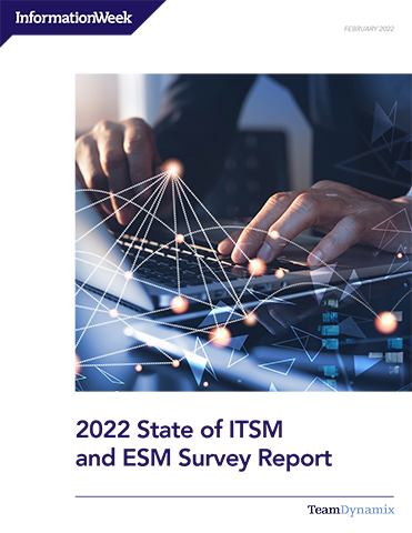 The State of ITSM and ESM 2022 - Information Week Market Study looks at how organizations can reduce the drain on the IT team. Key findings include the heavy administrative requirements for ITSM Software as well as a need for better automation and workflow. The report details ITSM maturity, automation requirements, change management, and the need for better service portals and KB content.