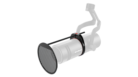 thumbnail Live Streamer POP FILTER. Protects your AVerMedia Live Streamer MIC 330 XLR microphone and your audience from unpleasant plosive sounds. (Photo: Business Wire)