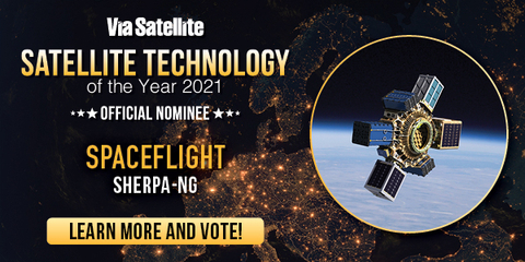 Spaceflight Inc. Named One of Via Satellite’s 10 Hottest Companies for 2022 (Graphic: Business Wire)