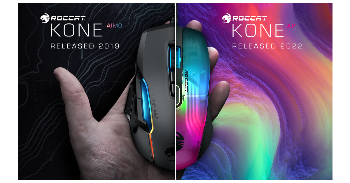 ROCCAT's All-New Kone XP Refines the Brand's Fan-Favorite Ergonomic Mouse  Design With Top Specs & Stunning 3D RGB Lighting | Business Wire