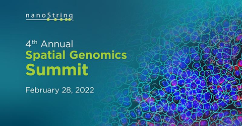 NanoString's 4th Annual Spatial Genomics Summit, Feb. 28, 2022 (Graphic: Business Wire)