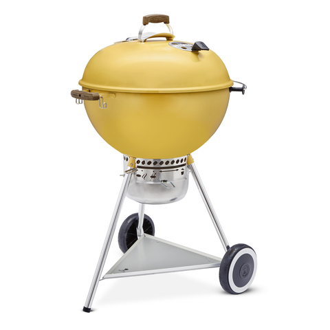 thumbnail Weber 70th Anniversary Kettle Collection, Hot Rod Yellow. (Photo: Business Wire)