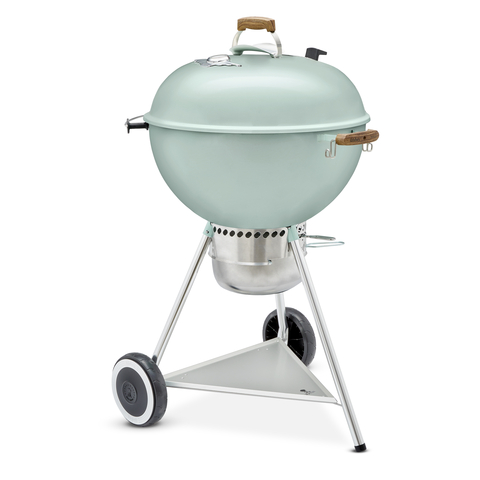 thumbnail Weber 70th Anniversary Kettle Collection, Rock 'N' Roll Blue. (Photo: Business Wire)