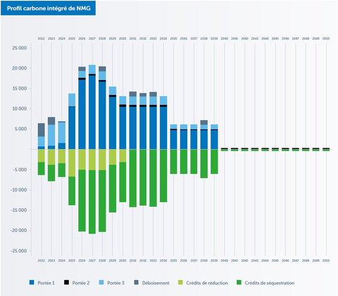 thumbnail Profil intégré des émissions de carbone de NMG (Photo: Business Wire)