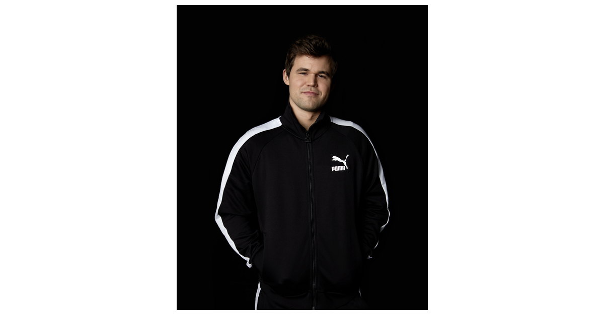 PUMA Partners up With World Chess Champion Magnus Carlsen and the Champions  Chess Tour