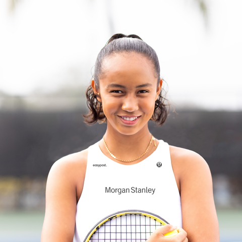 Morgan Stanley Announces Partnership with Tennis Pro Leylah Fernandez (Photo: Business Wire)