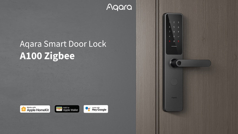 Aqara Introduces Smart Door Lock A100 Zigbee with Apple Home Key Support (Photo: Business Wire)