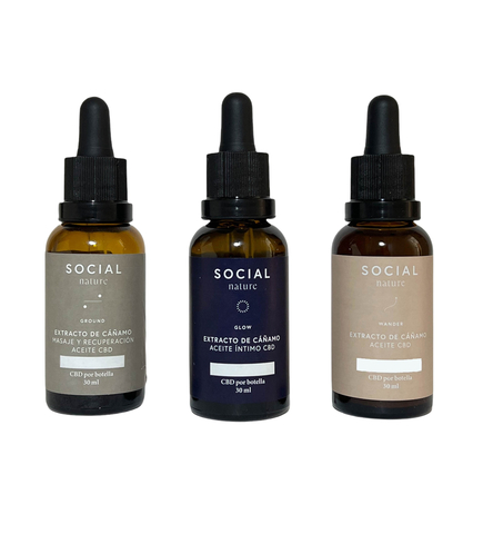 Social Nature will now offer CBD products throughout Barcelona such as Wander topical oil, Ground massage oil, Glow intimate oil, and Hemp pre-rolls. (Photo: Business Wire)