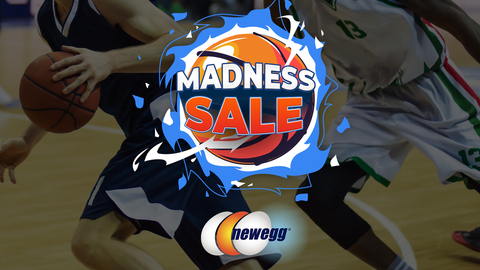 Newegg's Madness Sale runs throughout March and features discounts on a wide variety of products. (Graphic: Business Wire)
