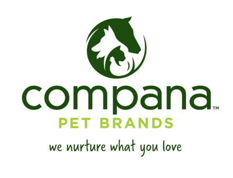 The Compana Pet Brands logo was designed as a visual representation of the Compana manifesto to nurture what you love. The pets in the “Compana Crest” symbolize the diversity of pets that Compana caters to, while the arrangement of each pet nestled into one another is meant to communicate the care, comfort, and nurturing qualities of Compana’s offerings. Additionally, the color palette and organic encircling shapes were implemented to convey nature and the responsible intentions of Compana’s future. (Graphic: Business Wire)