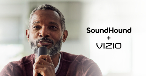 SoundHound's advanced voice AI technology integration into VIZIO's voice-enabled remote and mobile apps allows viewers to speak naturally to search for TV shows and movies, change TV settings, switch picture modes, launch apps, check the weather, and more. (Photo: Business Wire)