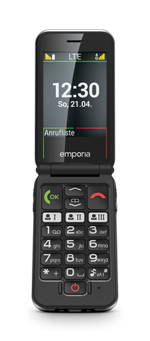 thumbnail emporiaJOY-LTE, a push-button phone with 4G technology that enables the best phone quality. Photo: emporia