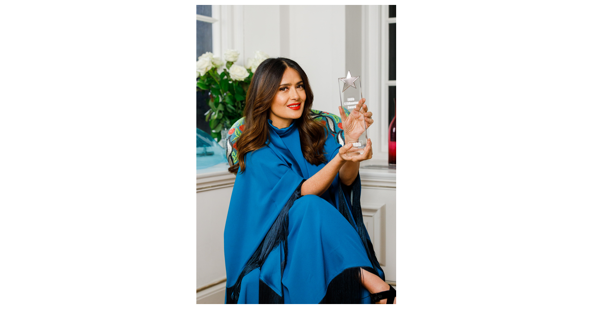 Salma Hayek Pinault Receives The First Ever Imdb Icon Starmeter Award