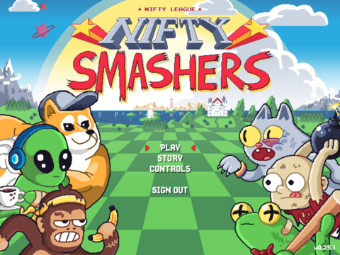 Nifty Smashers is the first game set in the Nifty League universe. (Graphic: Business Wire)