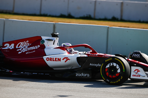 The new Zadara-sponsored Alfa Romeo F1 Team ORLEN car, the C42, was revealed on February 27. (Photo: Business Wire)