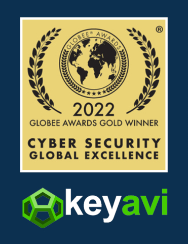 Datasecurity trailblazer Keyavi Data wins gold as "Startup of the Year - Security Software" in the 18th Annual Globee Cyber Security Excellence Awards. This prestigious award recognizes innovative cybersecurity companies whose groundbreaking solutions are raising the bar in every area of security. It comes on the heels of 9 other major industry awards Keyavi captured last year. (Graphic: Business Wire)
