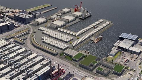 Artistic rendering of concept for site development of the South Brooklyn Marine Terminal (not final) (Graphic: Business Wire)