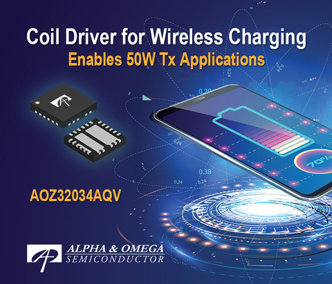 Coil Driver for Wireless Charging (Graphic: Business Wire)