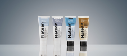 New eco-conscious brand Natean® debuts with four clean ingredient toothpastes available exclusively at Walmart (Photo: Business Wire)