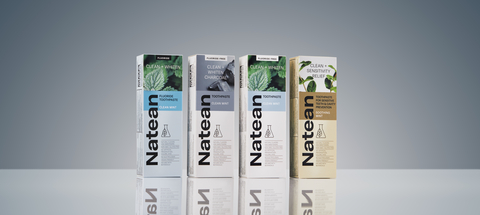 New eco-conscious brand Natean® debuts with four clean ingredient toothpastes available exclusively at Walmart (Photo: Business Wire)