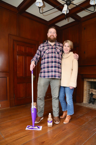 Swiffer announces its partnership with home renovation experts and TV personalities, Ben and Erin Napier (Photo: Business Wire)