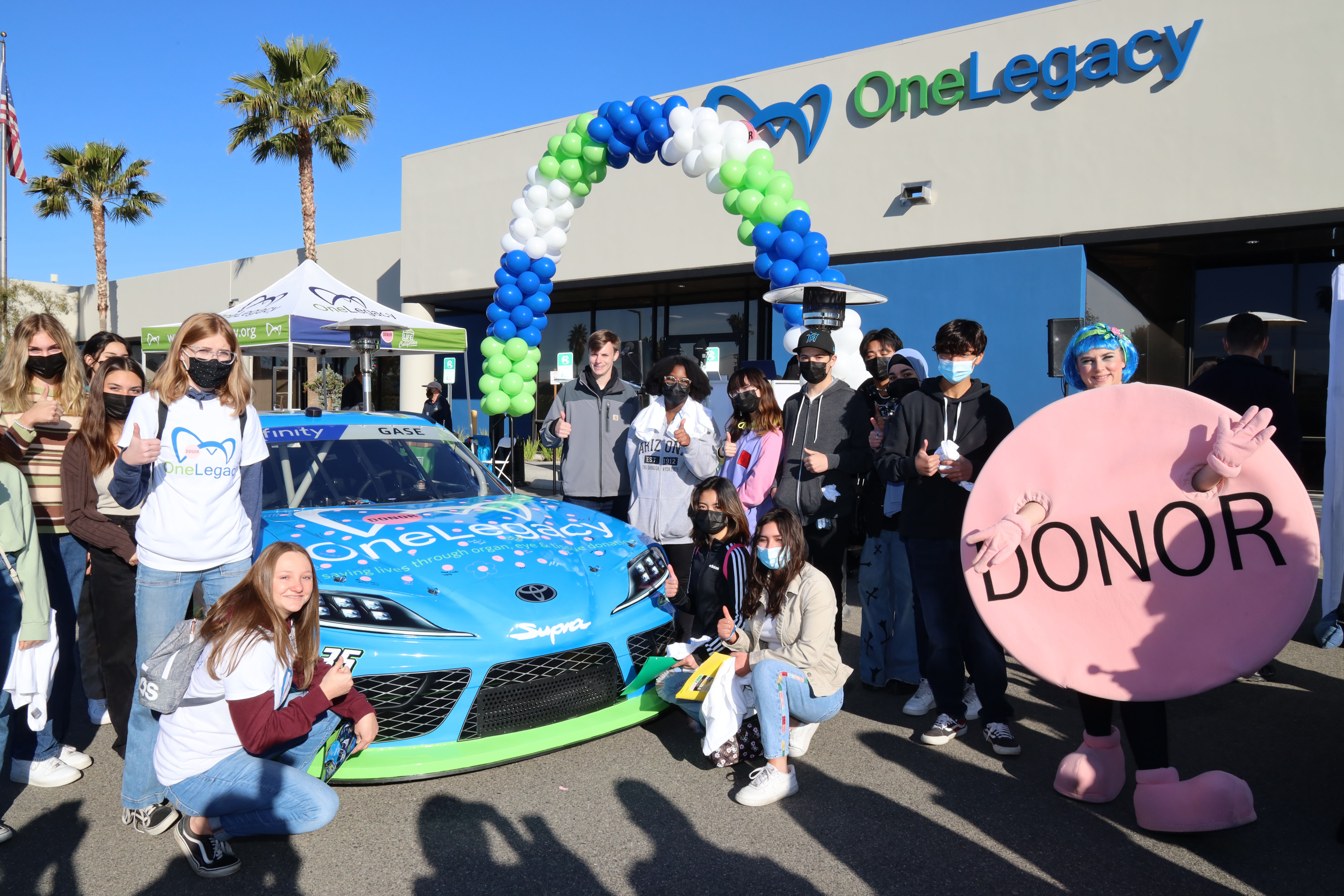 OneLegacy Partners with Joey Gase Medline and Beaumont High